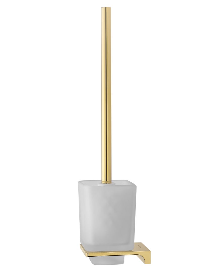 Приобрести туалетный ершик в комплекте wonzon & woghand eclipse, глянцевое золото (ww-9129-lg)