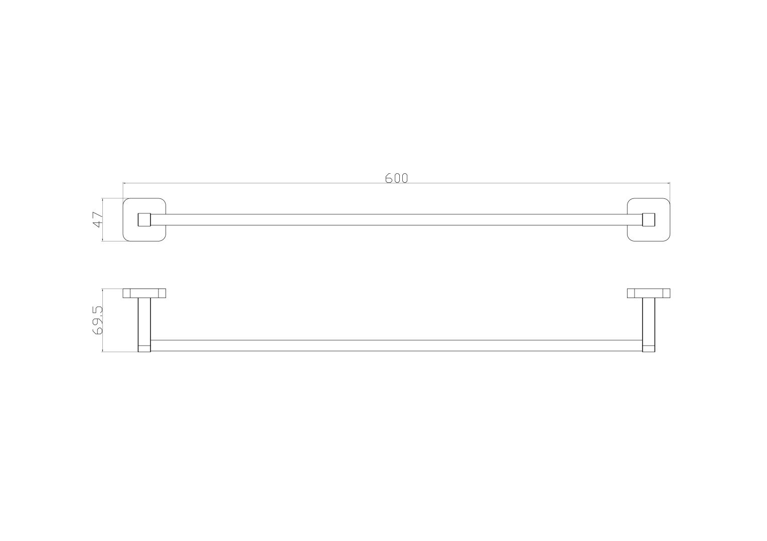 Приобрести вешалка для полотенец wonzon & woghand still, хром (ww-6612)