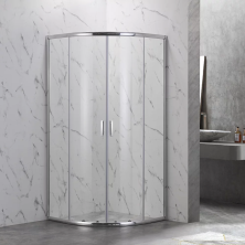 Veconi Душевое ограждение Rovigo 90х90 см, хром, прозрачное RV202-90-01-C4