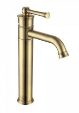 Cмеситель для раковины ViEiR Giorno, высокий 300 мм, бронза V273512D