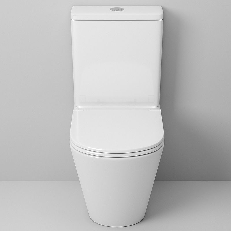 Приобрести grossman унитаз компакт, безободковый с сиденьем дюропласт, белый gr-4450s