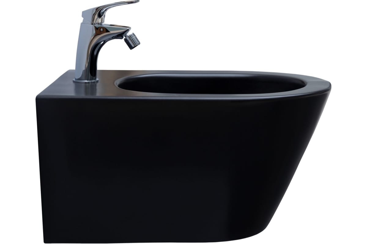 Приобрести aquanet биде подвесное lake lake-b2b черный матовый