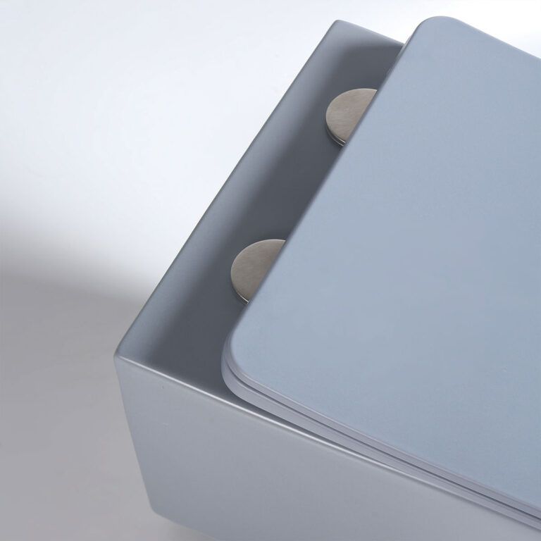 Приобрести vincea унитаз подвесной piatti q-line, ультратонкое сиденье, микролифт, голубой матовый vt1-12mo