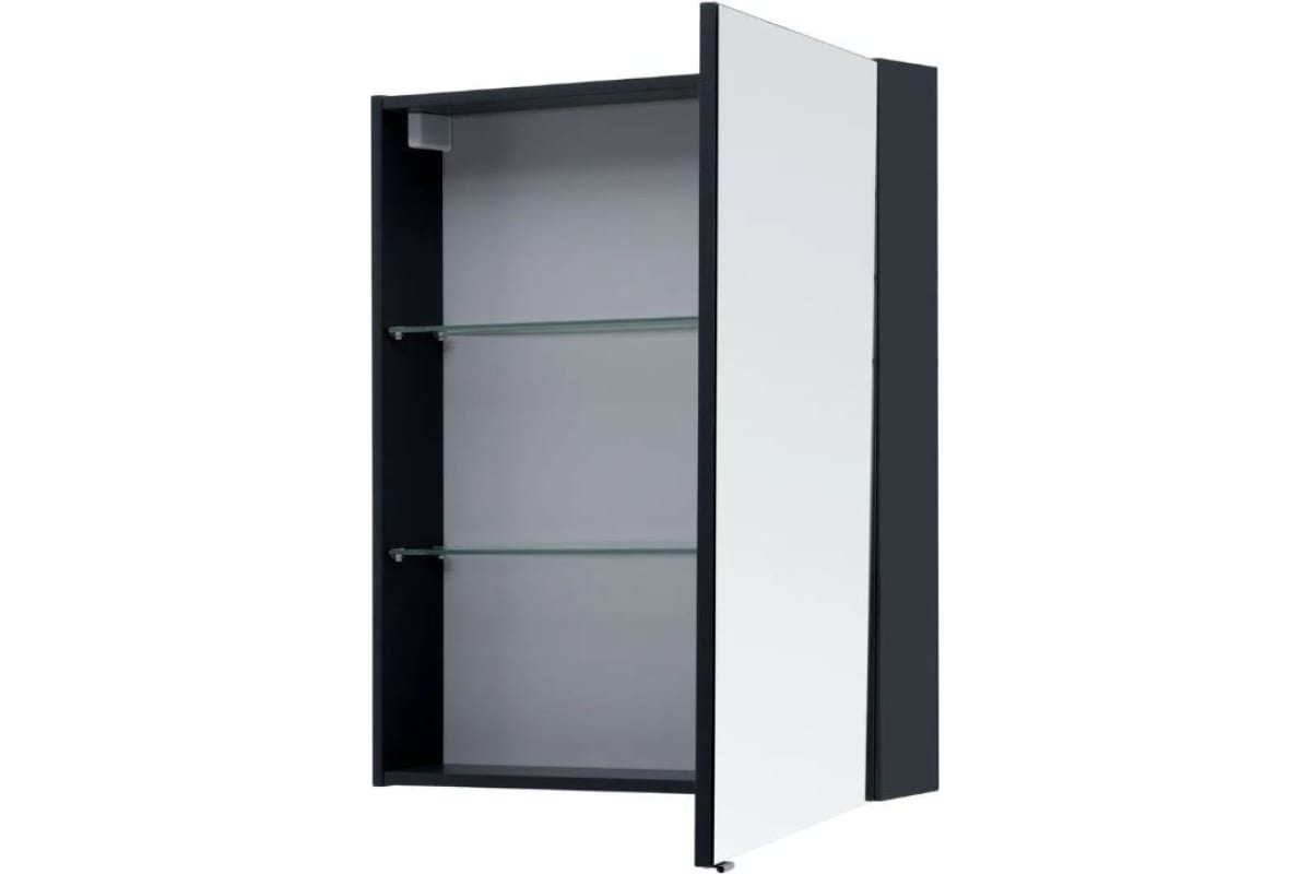 Приобрести aquanet зеркальный шкаф алвита new 70 см, антрацит