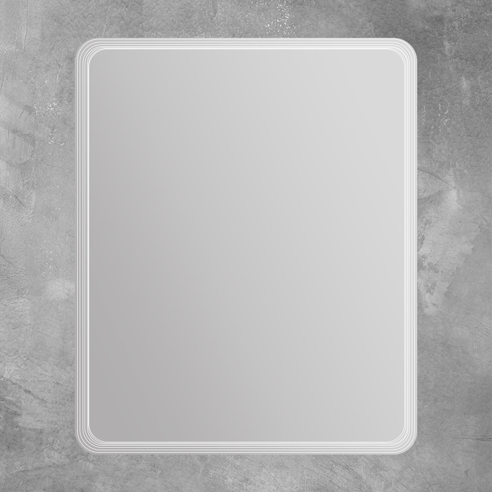 Приобрести cezares зеркало 74х90 см, led подсветка 54355