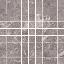 Мозаика Kerranova Marble Trend 300x300 мм, LR, темно серый