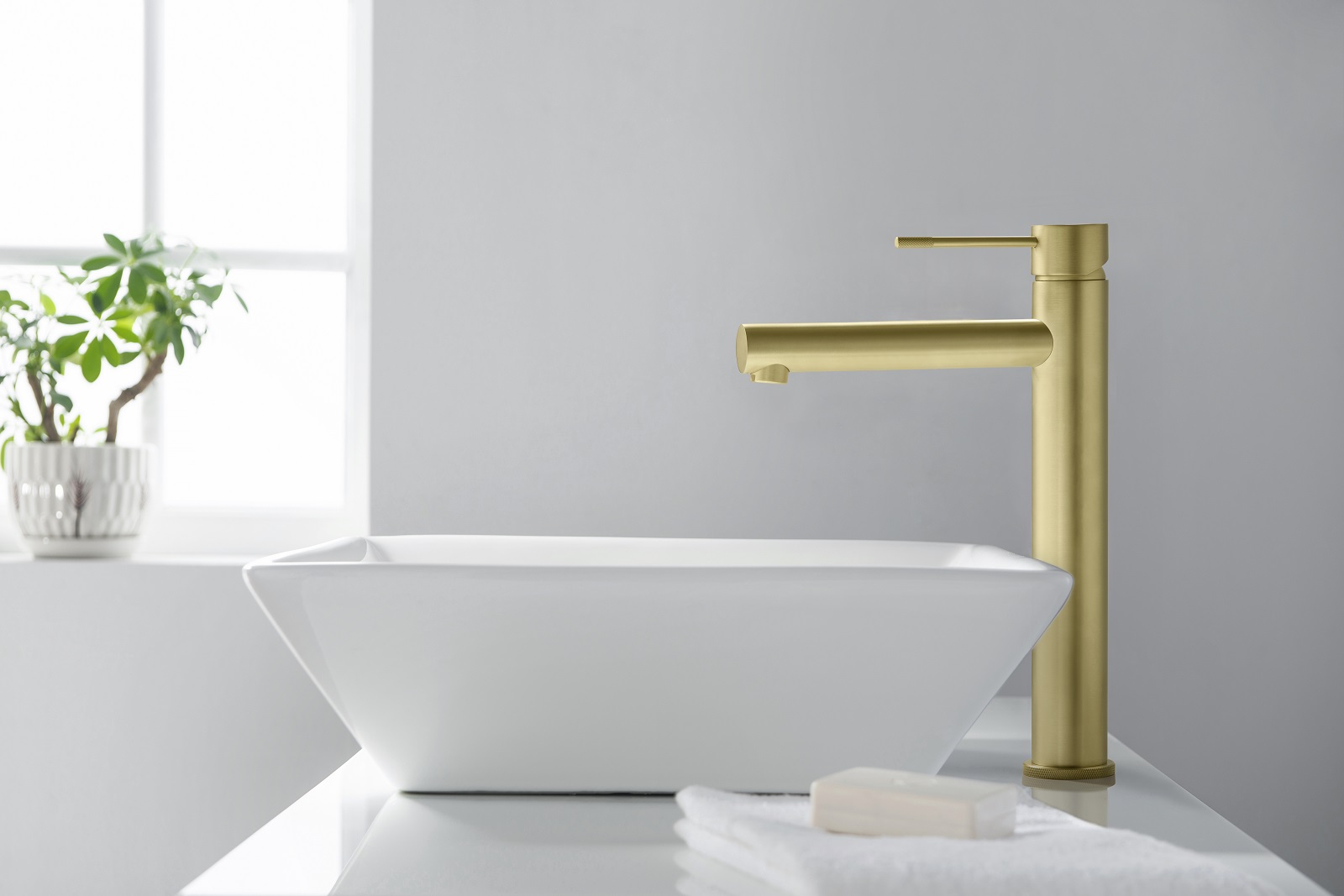 Приобрести смеситель для раковины-чаши timo saona 2311/17f золото матовое