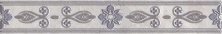 Бордюр настенный Kerama Marazzi Мармион Узор светлый Б40х6