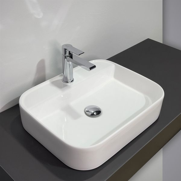 Приобрести comforty раковина 78574-50 50х43 см, белая