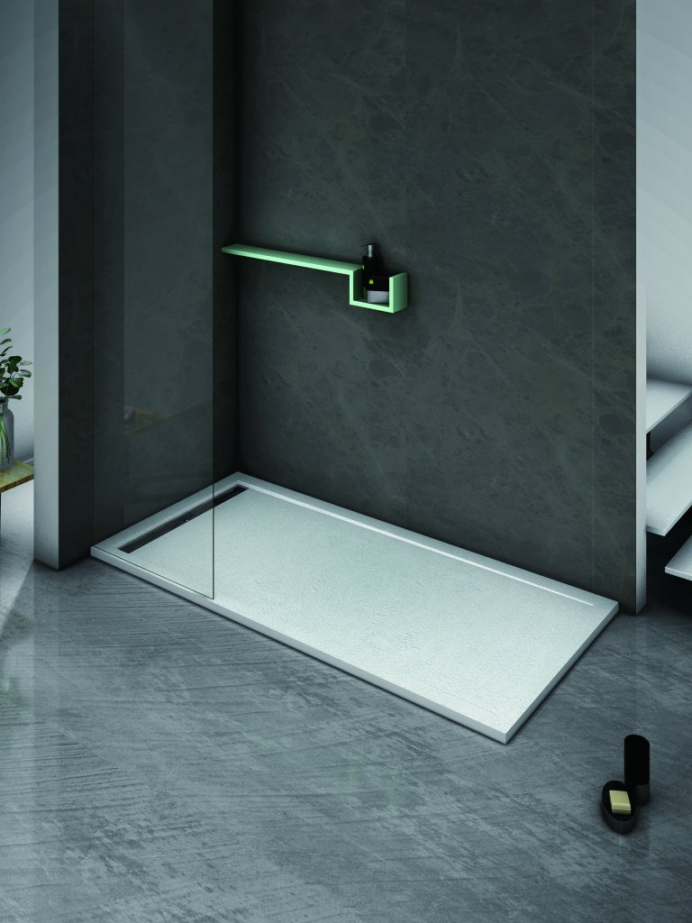 Приобрести cezares поддон из искусственного камня tray 160х90см tray-as-ah-160/90-30-w