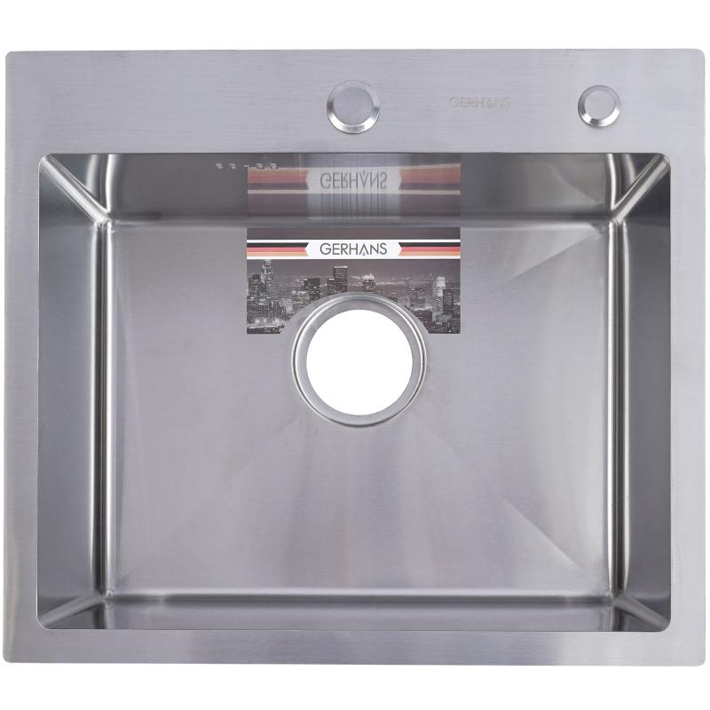 Приобрести gerhans кухонная мойка 50х44 см, сатин