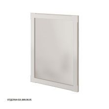 Caprigo Зеркало NAPOLI 60 см, белое, эмаль