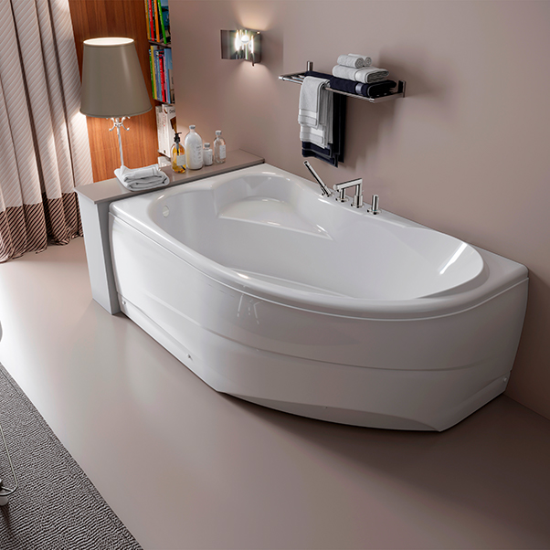 Приобрести mirsant ванна акриловая ялта 150*100 см, белая, левая ут000022685