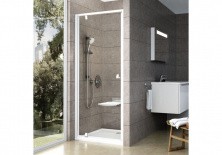 Дверь душевая Ravak Pivot PDOP1 80 см 03G40101Z1 белый/прозрачное