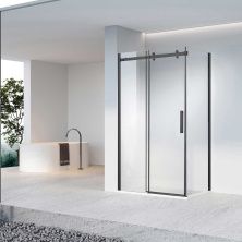 Vincea Душевое ограждение Como-N 160х100 см, прозрачное, черная VSR-4CN1016CLB