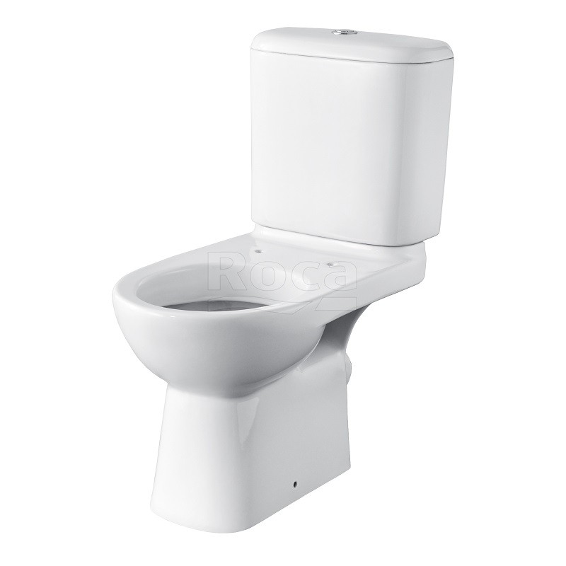 Приобрести унитаз-компакт roca access, косой выпуск, c сиденьем микролифт