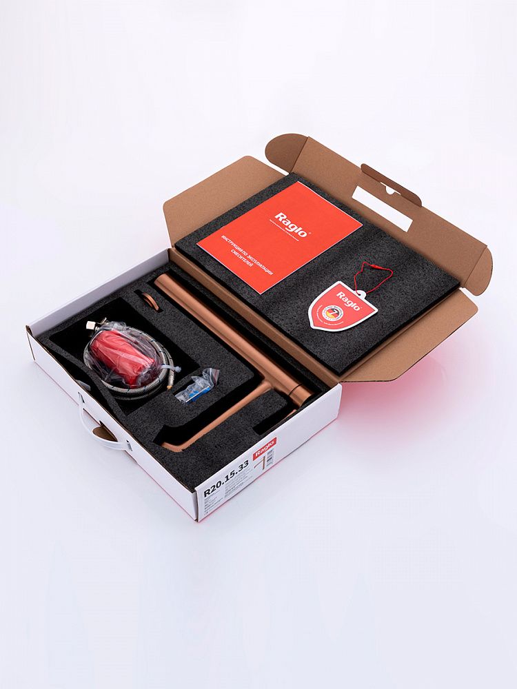 Приобрести raglo высокий смеситель для раковины, медь r20.15.33