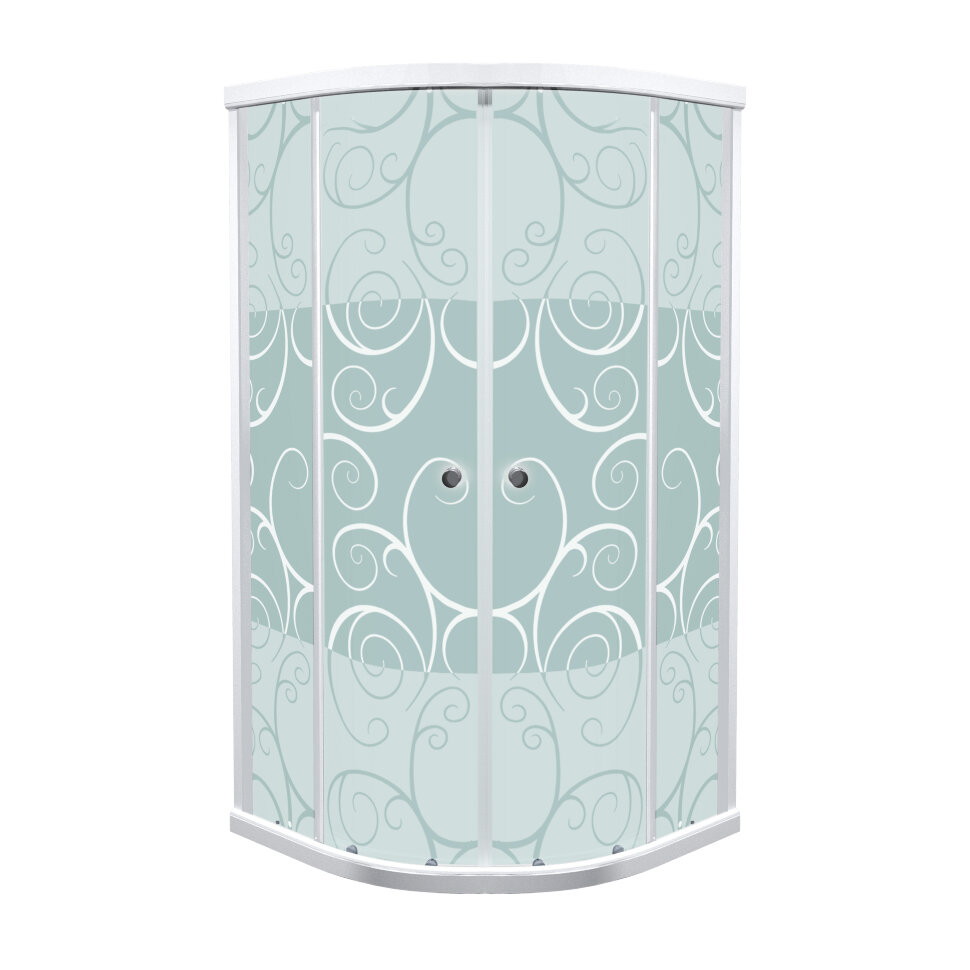Приобрести тритон душевая кабина стандарт в, узор дн4 100х100 см, белая с узором щ0000030294