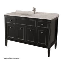 Caprigo Тумба с раковиной ALBION 120 см, черная, эмаль