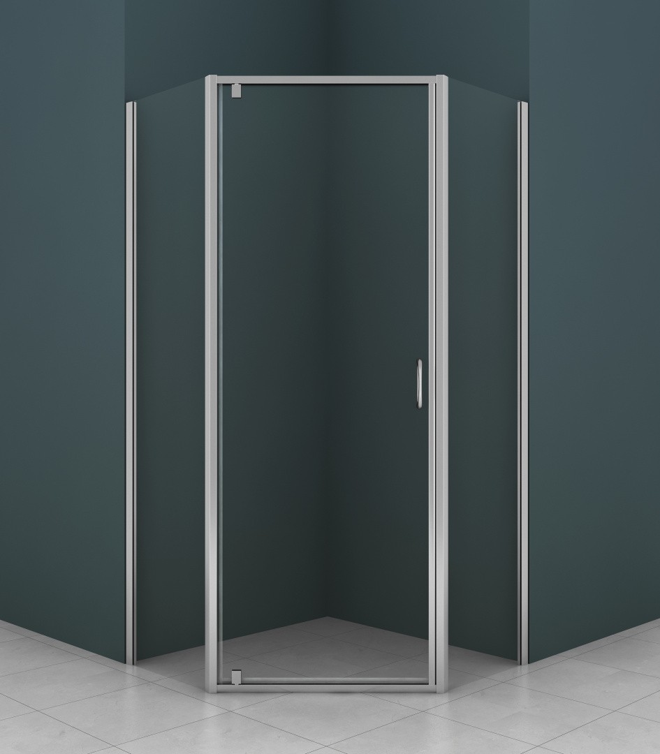 Приобрести dallas 112p душевое ограждение 100*100*200 хром, 5мм прозрачное стекло