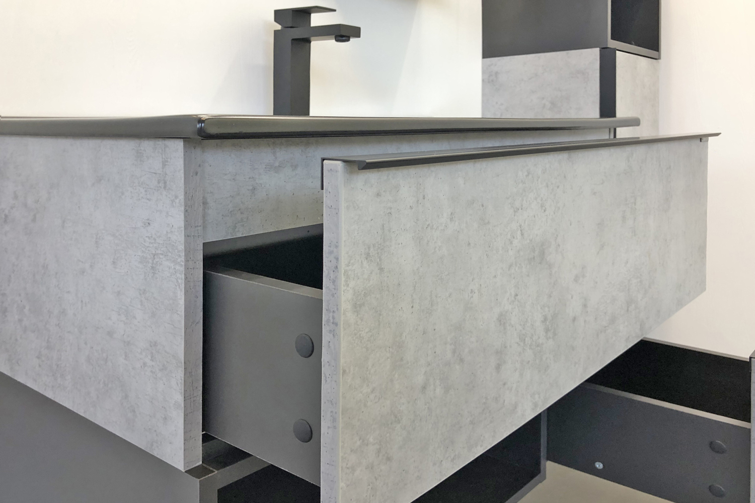 Приобрести сomforty тумба с раковиной "франкфурт-90", светлый бетон с раковиной