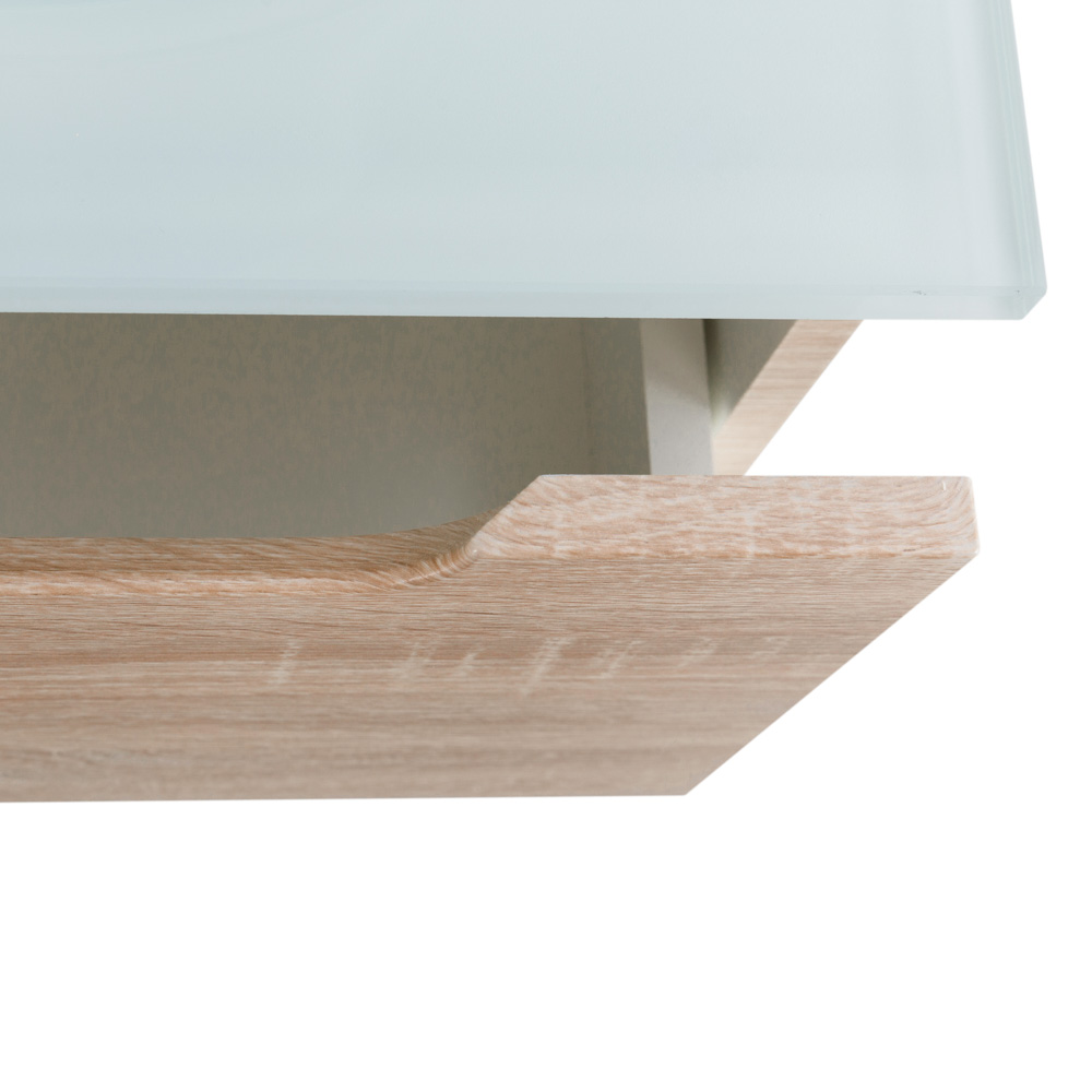 Приобрести belbagno тумба с раковиной etna 100 см, подвесная rovere bianco, стеклянная раковина