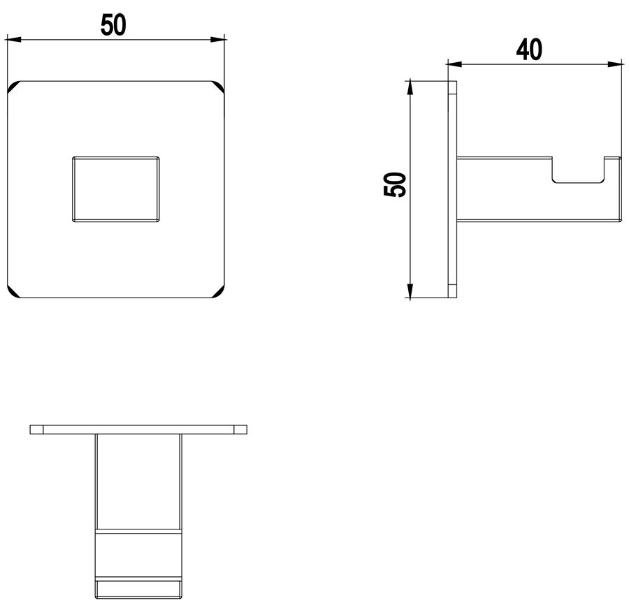 Приобрести крючок timo selene 10013/00 хром