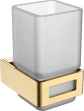 Boheme Стакан для зубных щеток Q, матовое золото 10944-MG