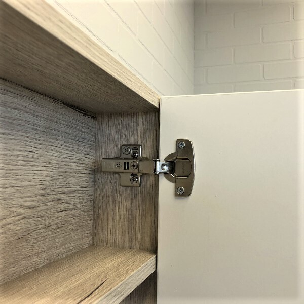 Приобрести сomforty зеркало-шкаф "клеон-75", белый/дуб дымчатый