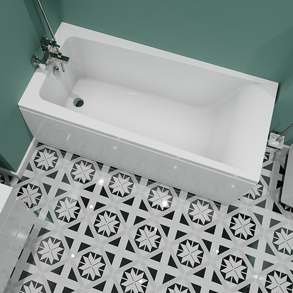 Приобрести mirsant ванна акриловая алушта 175*70 см, белая, ут000084742