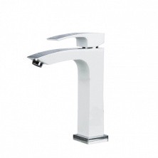 Gappo Смеситель для раковины G1007-78, высокий, белый\хром 18134