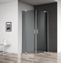 CEZARES Душевое ограждение SLIDER 90х100см SLIDER-R-2-90/100-GRIGIO-Cr