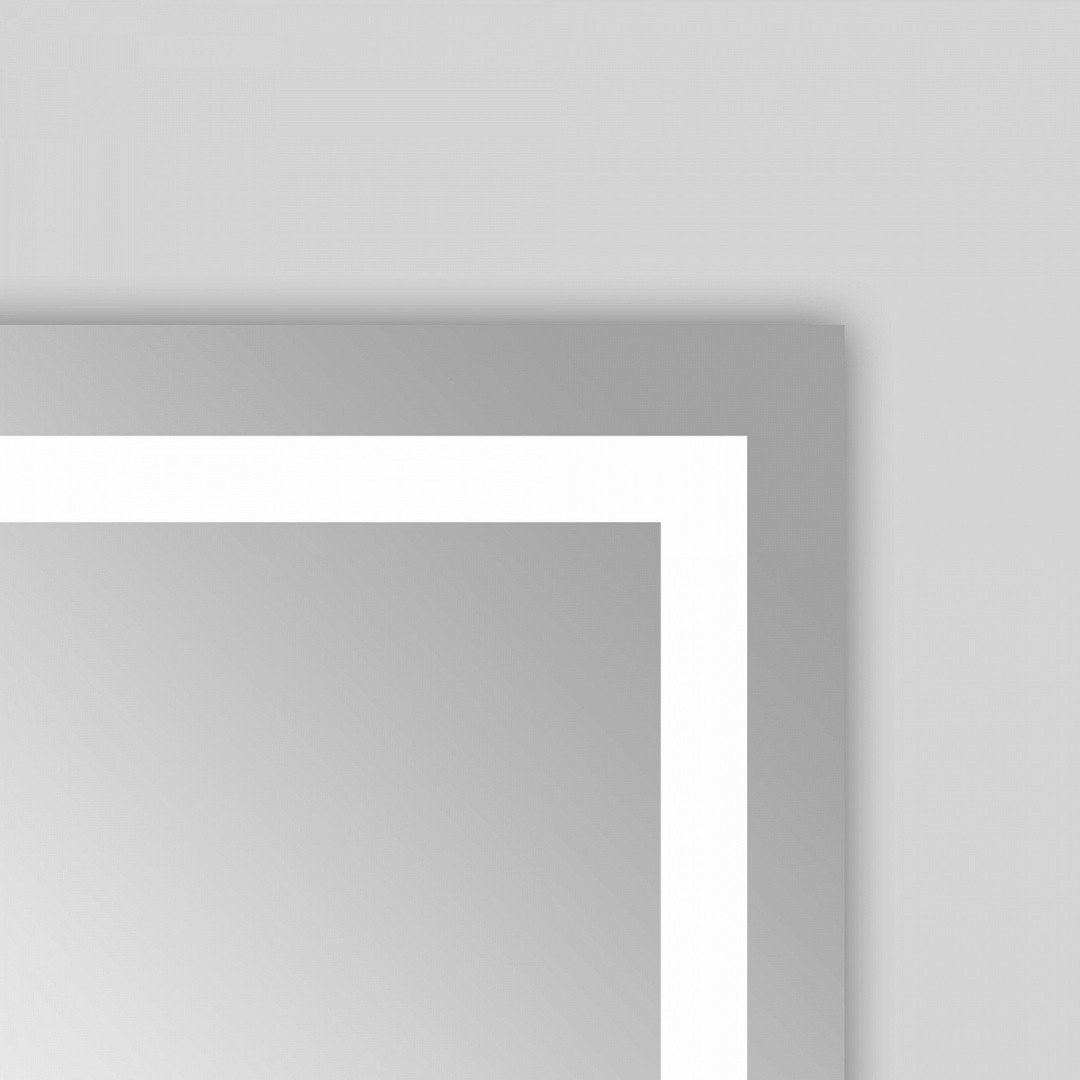 Приобрести azario зеркало 100х70 см, белый, сенсорный выключатель, диммер, az-z-047cs