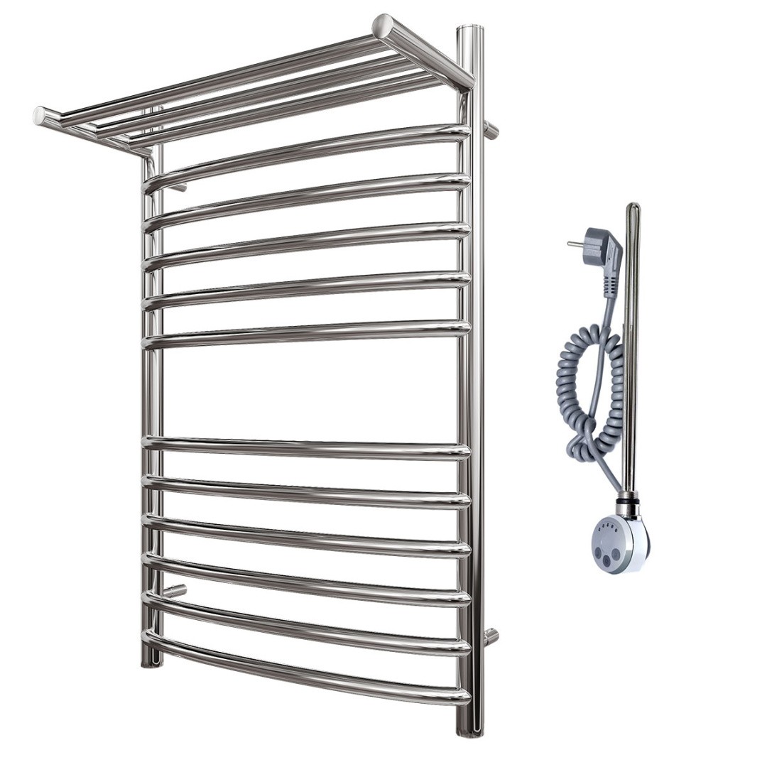 Приобрести полотенцесушитель электрический point 500х800 альфа п11, хром pn05158spe