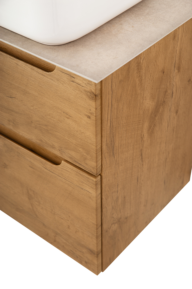 Приобрести belbagno тумба со столешницей etna-h60 60 см, подвесная rovere nature