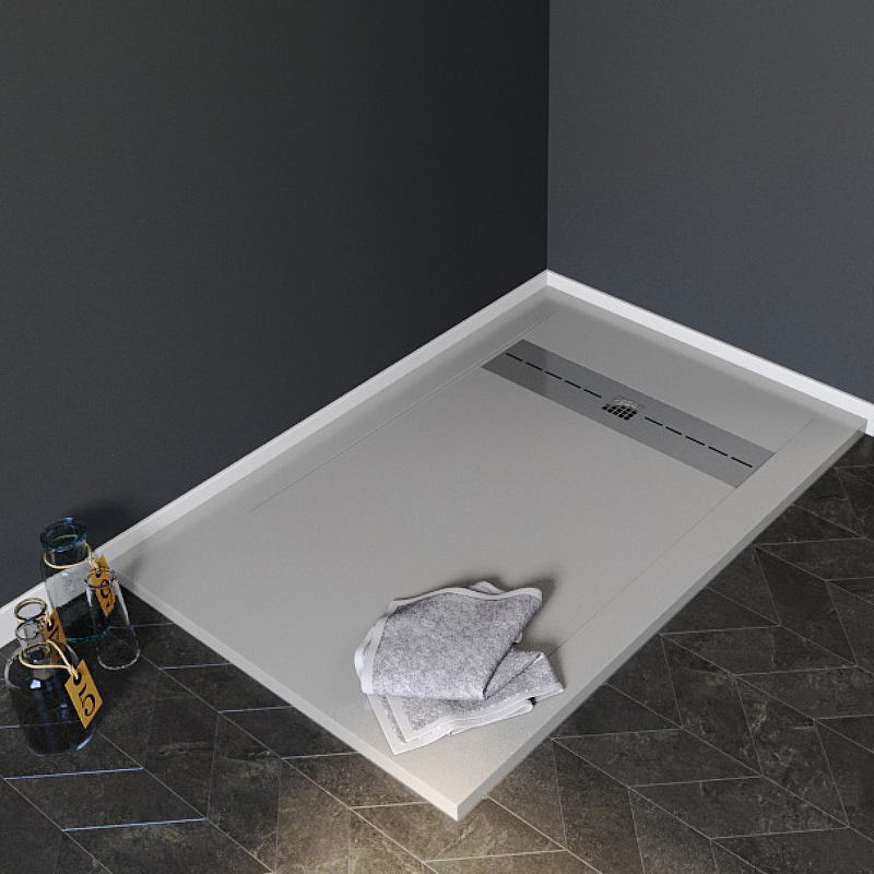 Приобрести aquanet душевой поддон delight 120х90 см, серый