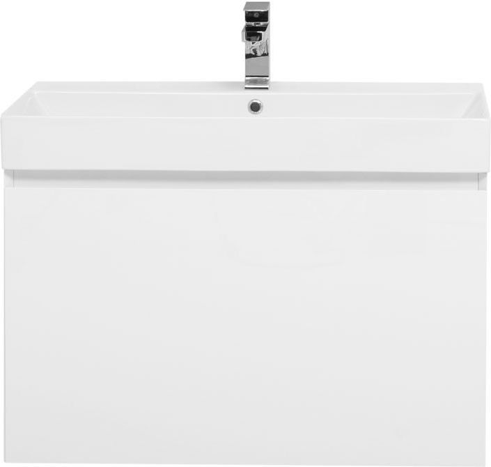 Приобрести aquanet тумба с раковиной йорк 85 см, белая 00212593