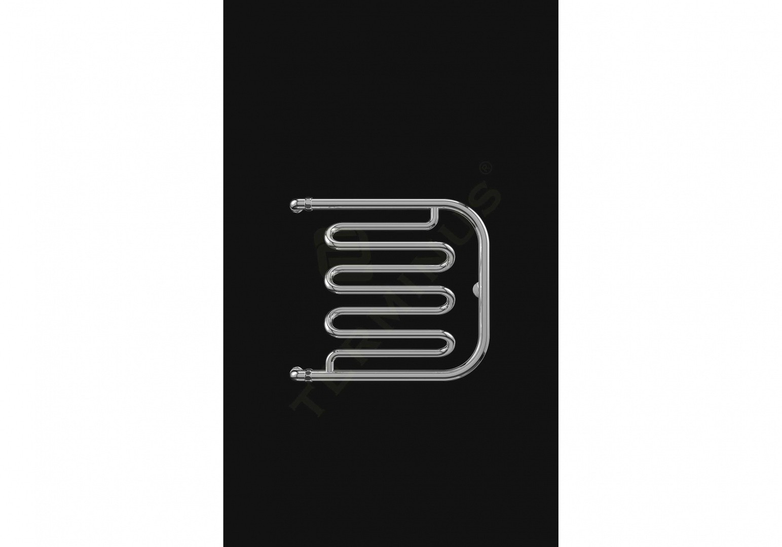 Приобрести полотенцесушитель 600х500 мм водяной terminus фокстрот лиана 4620768881350