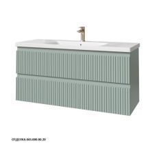 Caprigo Тумба с раковиной FORTE-Smalty TYPE 120 см, зеленая, эмаль