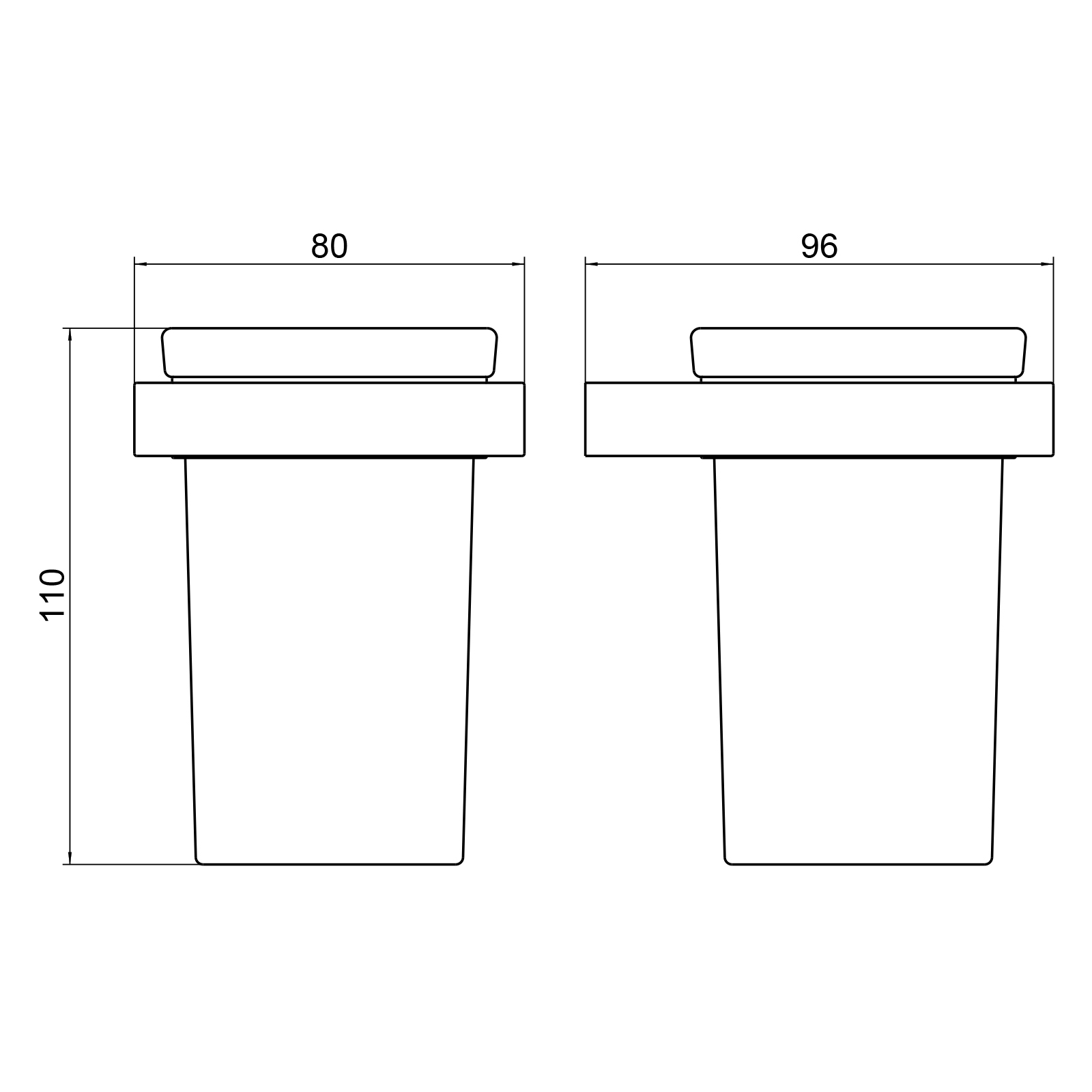 Приобрести стакан для зубных щеток timo petruma 15233/00 хром