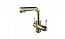 LEMARK Смеситель для кухни Villa с поворотным изливом, бронза LM4861B