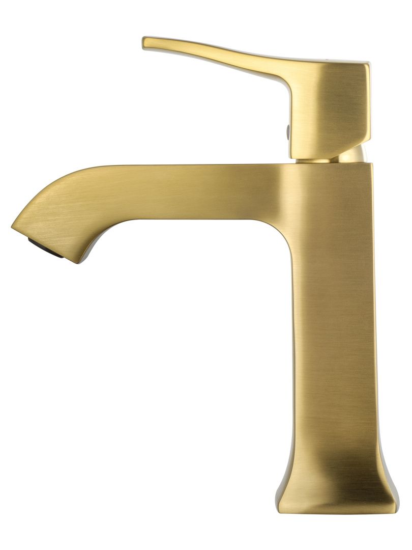 Приобрести смеситель для раковины wonzon & woghand flex, брашированное золото (ww-88018072-bg)