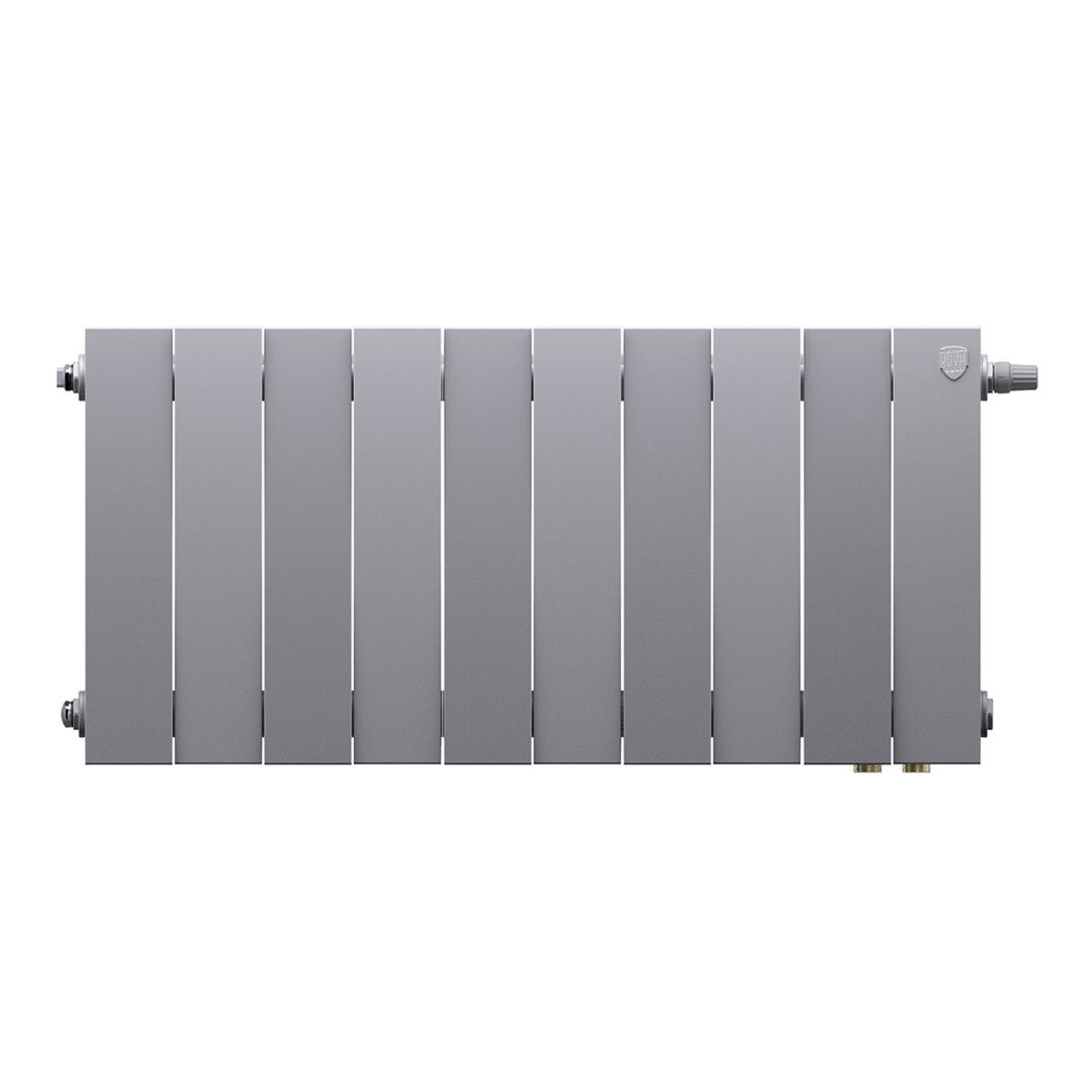 Приобрести royal thermo радиатор биметаллический pianoforte 300 /silver satin ( серебристый ) vdr80 - 10 секц.