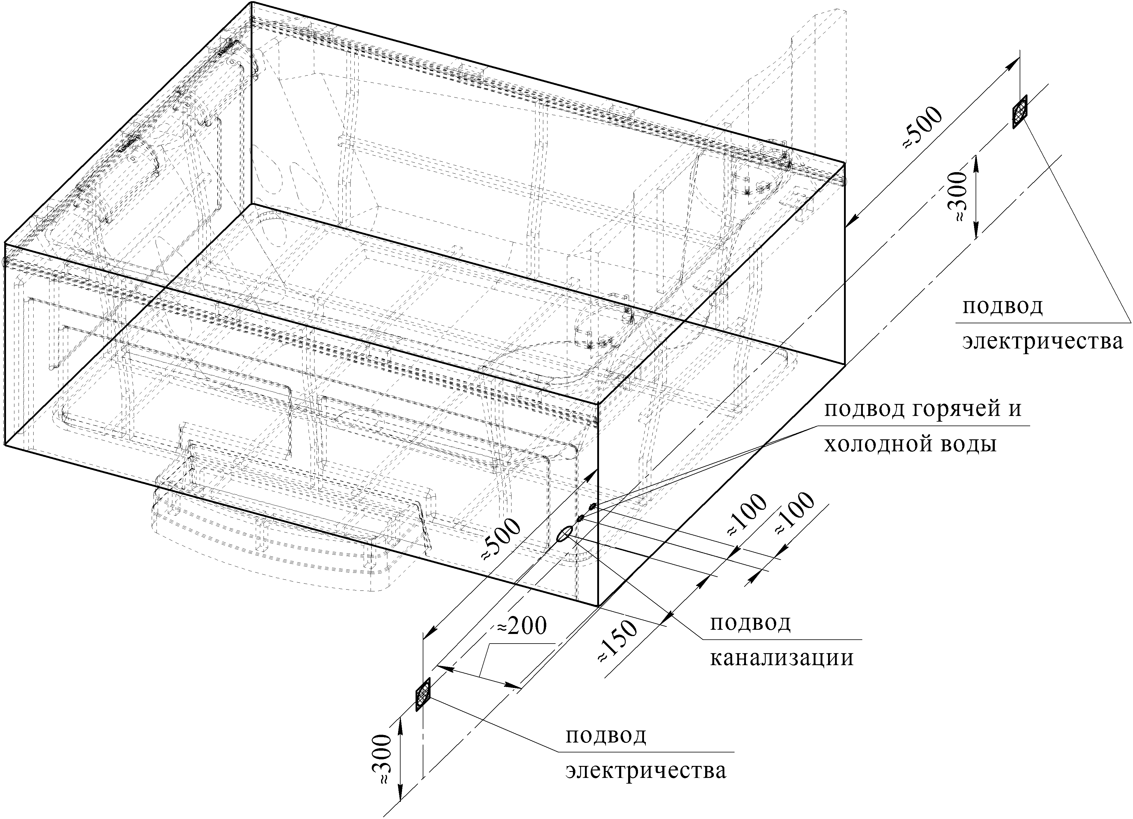 Приобрести бассейн radomir римини 150х190см с белой чашей и опорной рамой