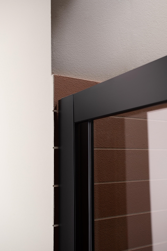 Приобрести aquanet душевая дверь pleasure ae60-n-150h200u-bt 150, прозрачное стекло