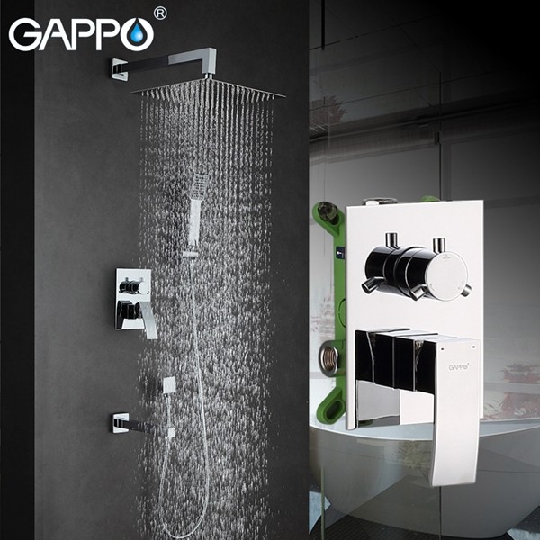 Приобрести душевой комплект gappo g7102
