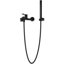 Azario Смеситель для ванны Ability с ручным душем, черный AZ-VRY238331PA