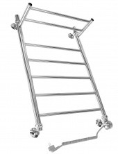 Двин Полотенцесушитель F 500х1000 мм, электрический с полкой , хром 4627152139127