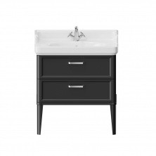 Тумба напольная с раковиной Kerama Marazzi POMPEI 80 см, чёрный