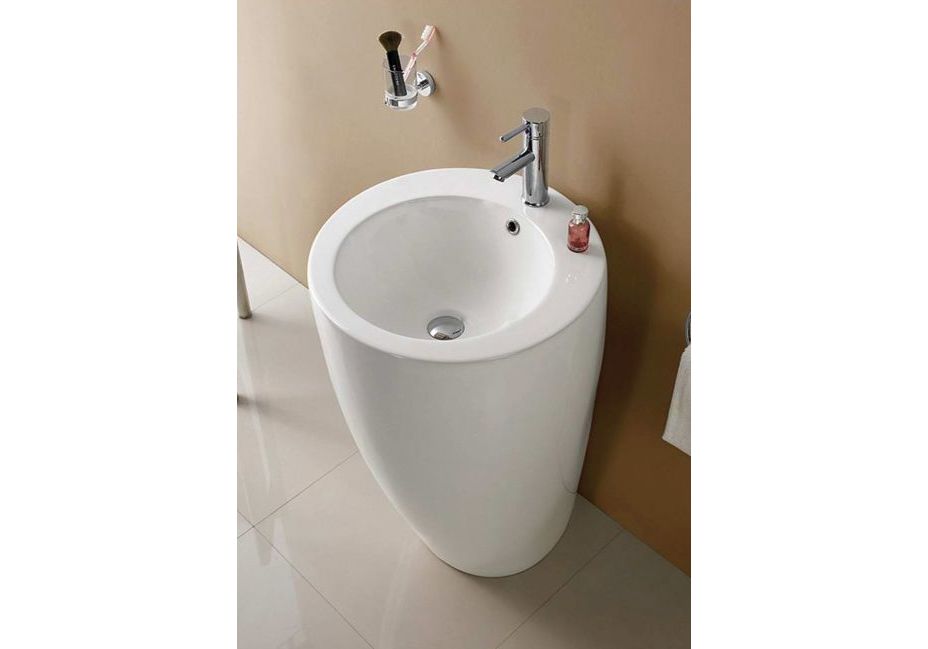 Приобрести раковина напольная ceramalux 50 см b 133